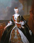 Louis de Silvestre Portrait of Maria Josepha of Austria oil painting artist